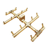 Circle Tree-Style Brass Burner - CFBCTXL120